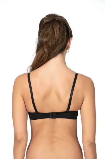 BELVU KADIN DESTEKSİZ SÜTYEN SİYAH  resmi