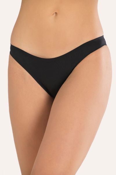 Siyah Lazer Kesim Premium Klasik Külot