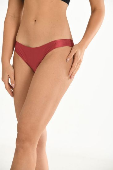 Bordo Lazer Kesim Premium Klasik Külot 