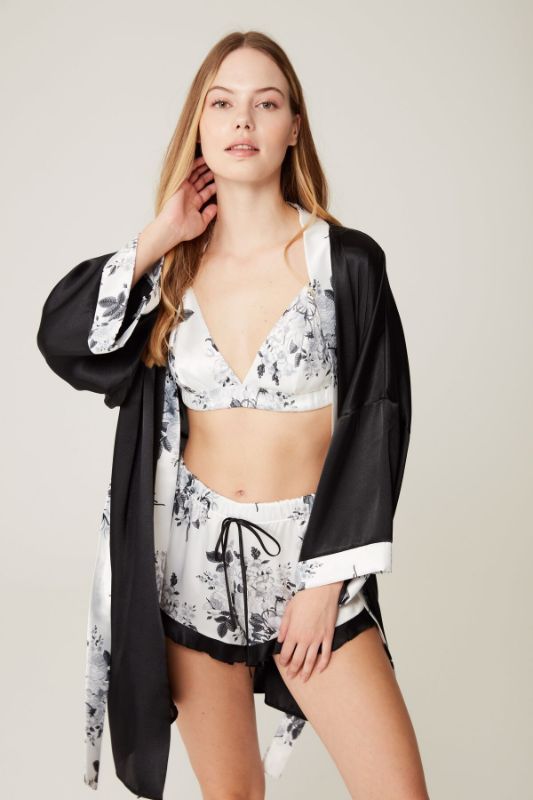 Printed sweatshirt with hood