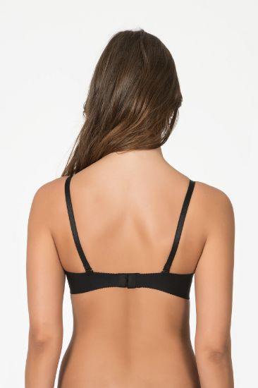 Belvü LAZER KESİM DESTEKLİ PUSH-UP SÜTYEN SİYAH