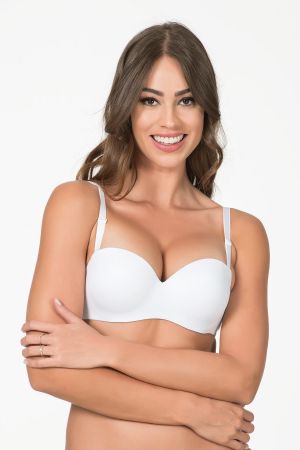 Belvü STRAPLES DOLGULU SÜTYEN EKRU 1110P