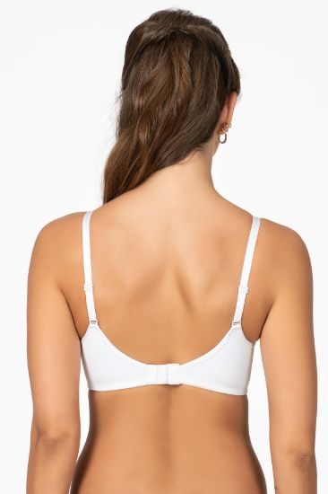 BELVU ESNEK TELLİ DESTEKSİZ ÜÇGEN SÜTYEN BEYAZ | 1144